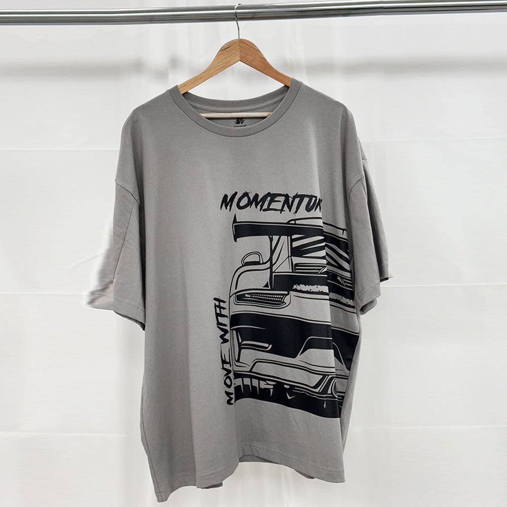 Camiseta oversize Momentum Gray