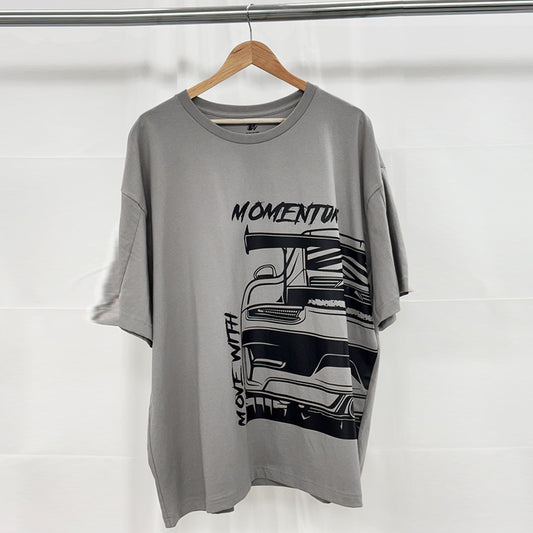 Camiseta oversize Momentum Gray