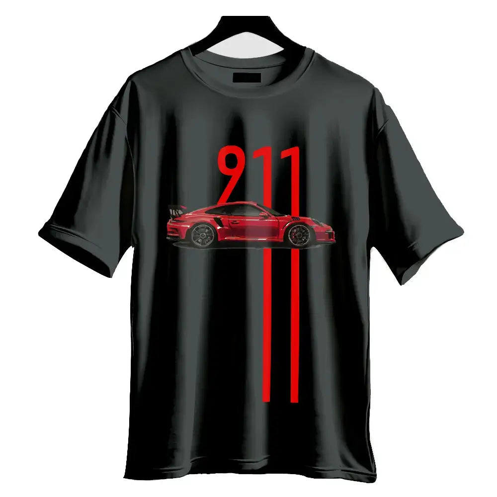 Camiseta de gran tamaño 911